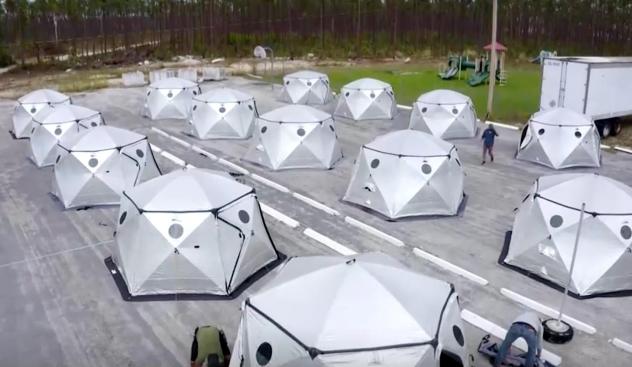 ‘Revolutionary’ pods finding a new purpose for survivors of brutal disaster